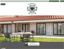 Tablet Screenshot of cortonagolfresort.com